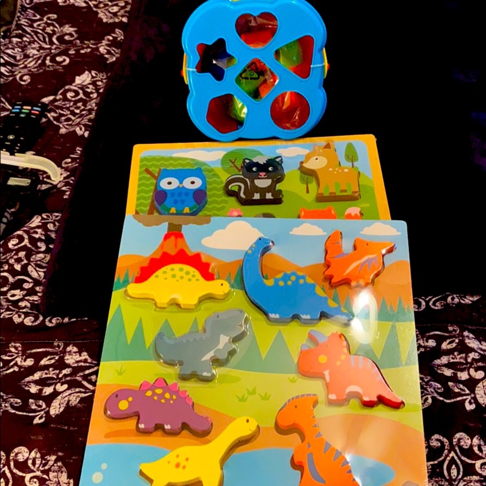 Lot of 3 children toys